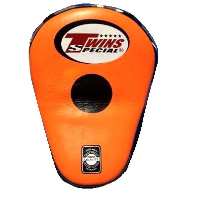 新品 正規 TWINS パンチングミット オレンジ甲黒 /ボクシング/ムエタイ